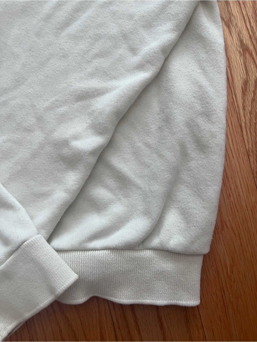 DONNI Eco Fleece Polo Sweatshirt in Powder - Picture 6 of 8